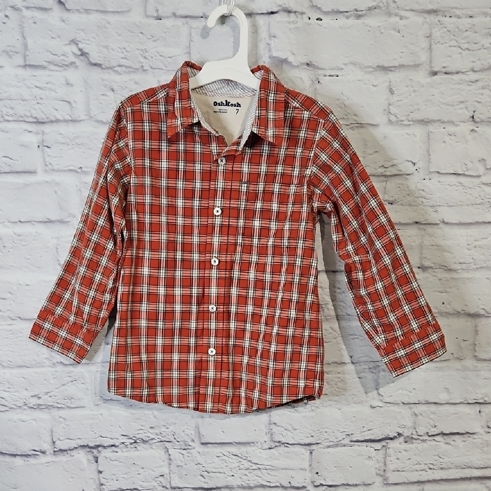 OshKosh B'gosh Kids Plaid Button-Up Shirt